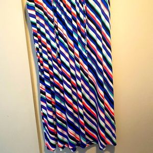 Lane Bryant striped maxi skirt 22/24 BNWT
